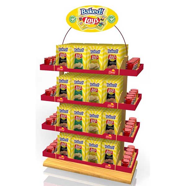 33free-standing-4-Tier--potato-fried-chips-display-rack