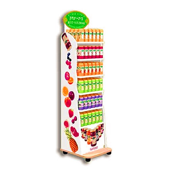 18JC17419 juice display stand, beverage stand, drink rack